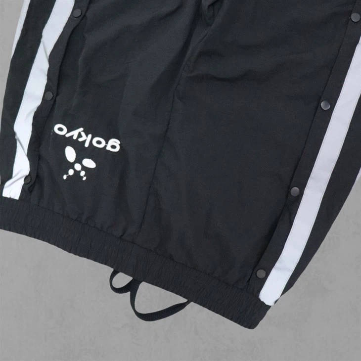 China Reffective Strip Pants With Embroidery Logo